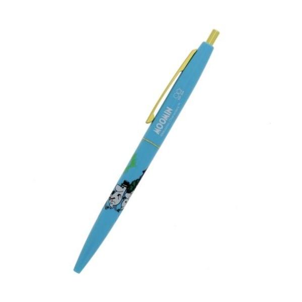 サンスター文具 ムーミン BiC 黒ボールペン クリックゴールド 0.5mm