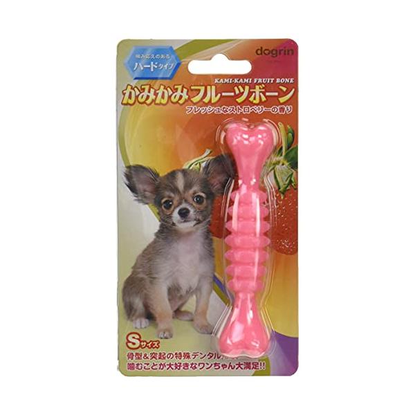 他サイト： スーパーキャット (Super Cat) かみかみフルーツボーン ストロベリー ハードタイプ S DM-443の商品画像