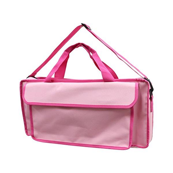 他サイト： KC キョーリツ 鍵盤ハーモニカバッグ 2Wayタイプソフトケース KHB-08/Peach Pink (ショルダーストラップ付属)の商品画像