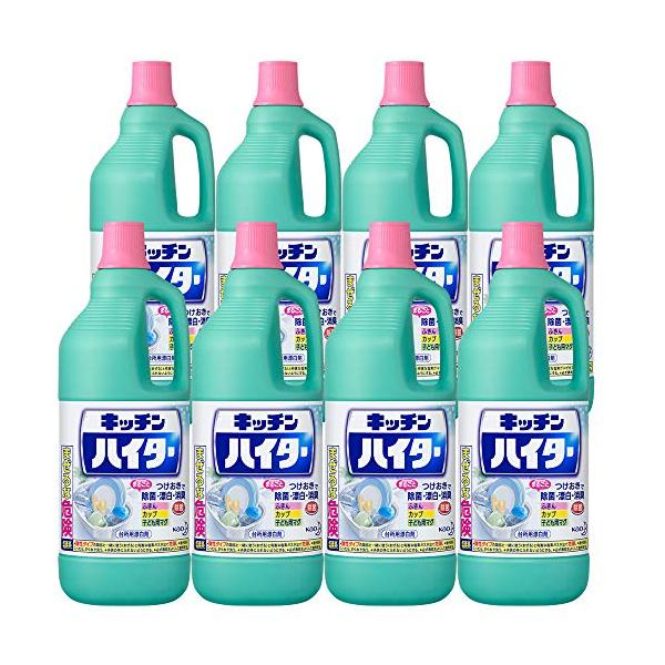 他サイト： 【ケース販売】 ワイドハイター キッチンハイター 台所用漂白剤 大容量 1500ml×8個の商品画像