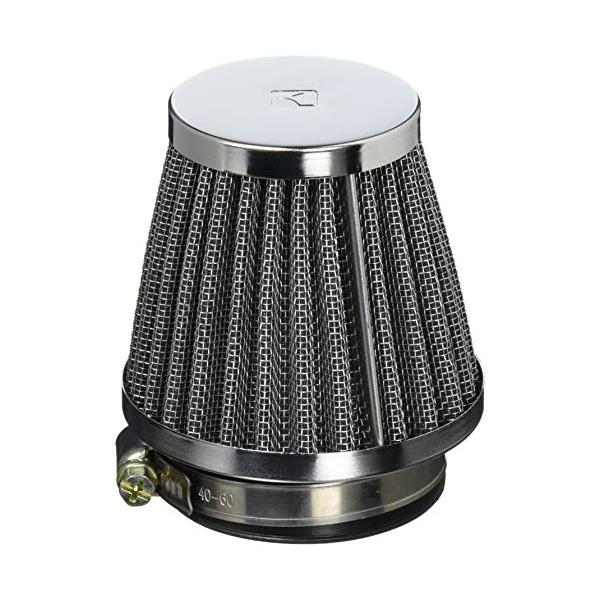 他サイト： キタコ(KITACO) パワーフィルター(φ46/ストレート) 汎用 クロームメッキ 515-0000460の商品画像