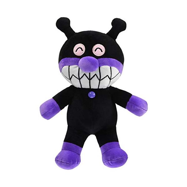 他サイト： セガトイズ(SEGA TOYS) アンパンマン ふわりんスマイルぬいぐるみ ぎゅっと M ばいきんまんの商品画像