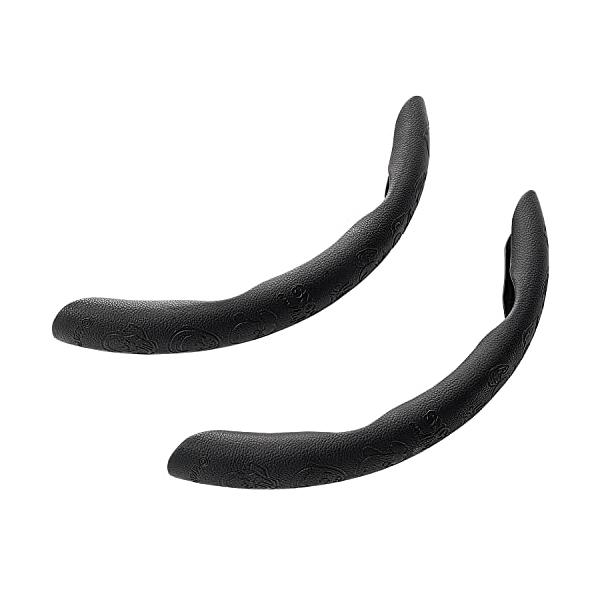 他サイト： ボンフォーム(BONFORM) ハンドルカバー QKピーナッツF 取付簡単 S・M兼用 ブラック 6927-15BKの商品画像