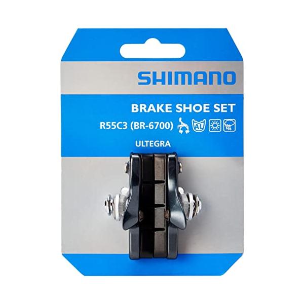 他サイト： シマノ(SHIMANO) リペアパーツ R55C3 カートリッジタイプブレーキシューセット(左右ペア) BR-6700 BR-6700-G Y8の商品画像