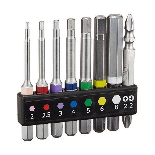 他サイト： 高儀(Takagi) 六角軸 六角ビットセット8本組 EARTH MANの商品画像