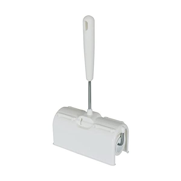 他サイト： アズマ工業 ぱたぱた粘着ローラーH 自立する収納ケース付カーペットローラー カバーを上げるだけでサッと使える 各社共通サイズのスペアテープ対応の商品画像