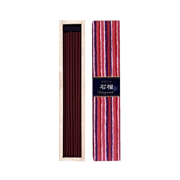 【セット品】かゆらぎ 石榴(ざくろ) ×8個 日本香堂(Nippon Kodo) かゆらぎ 石榴(ざくろ) スティック40本入 30mm