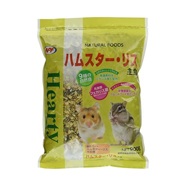 他サイト： ナチュラルペットフーズ ハムスター・リス 900gの商品画像