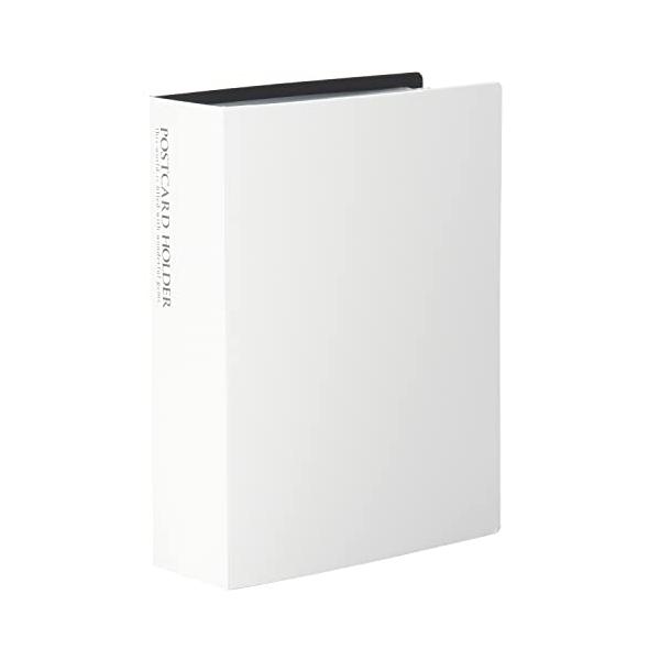 他サイト： セキセイ SEKISEI アルバム ポケット ポストカードホルダー ハガキサイズ120枚 ハガキ 101~150枚 ホワイト KP-60PKP-の商品画像