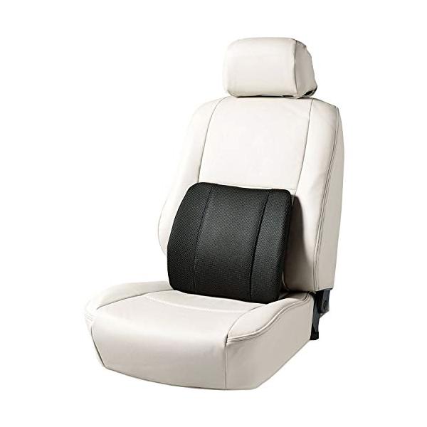 他サイト： ボンフォーム(BONFORM) クッション 爽快メッシュ 背当て 腰当て ブラック 10×36×37cm 軽普通車用 5249-08BKの商品画像