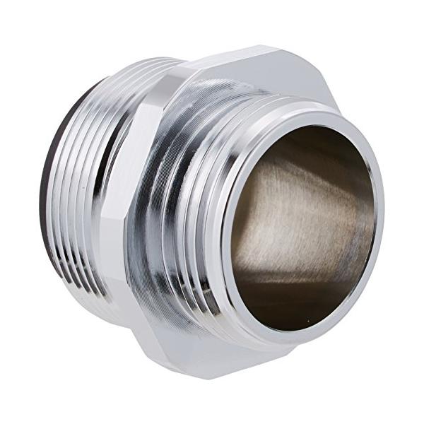 他サイト： SANEI 泡沫アダプター 内ネジをM22x1.25のオネジに変換 泡沫器やシャワー・浄水器などの取付に シルバー 20 x 70 x 115の商品画像