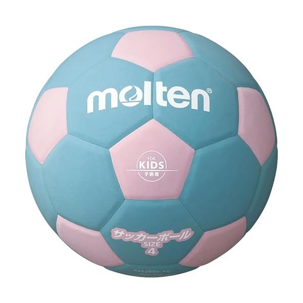 モルテン(molten) サッカーボール サッカー2200 軽量4号 ピンク×シアン