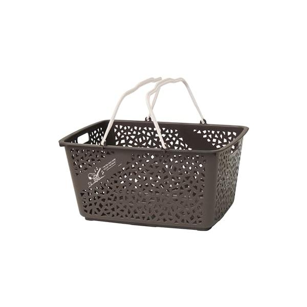 他サイト： 錦化成 スヌーピー ラピス バスケット 31L ブラウン カゴ 買い物かご 収納ケース おもちゃ箱 エコバスケット 日本製 収納 軽い 丈夫 耐の商品画像