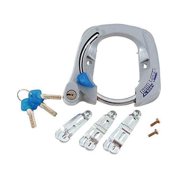 他サイト： ゴリン(GORIN) ディンプルキー式大型リング錠 シルバー GR970-SLの商品画像