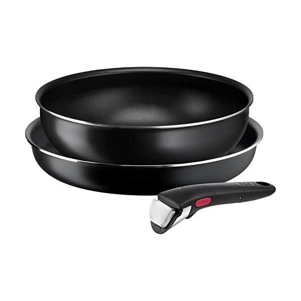 他サイト： ティファール 取っ手のとれる 鍋 フライパンセット 3点セット ガス火専用 PFOAなどの有害物質不使用 「インジニオ・ネオ ファミリーセット3の商品画像