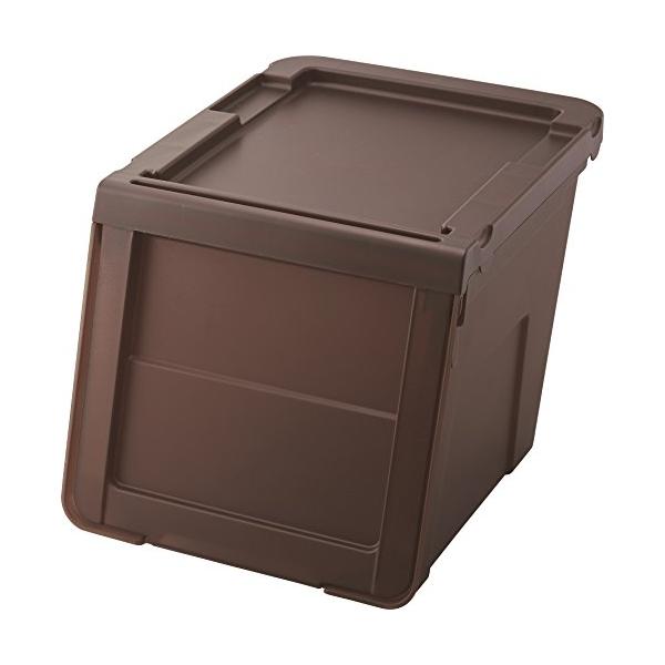 収納物の出し入れがしやすいフラップ式収納ボックス カバコ Mの商品画像