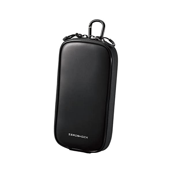 他サイト： エレコム スマホポーチ 1台収納 Lサイズ 3Way (腰ベルトループ ショルダーベルトループ カラビナフック) 衝撃吸収 ZEROSHOCKの商品画像
