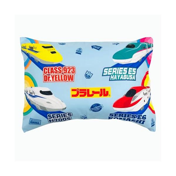 ジュニア用/プラレール/50×35cm/4621531・Color:ジュニア用/プラレール・パッケージ個数:1・プラレールのお子様用寝具シリーズ・大人が使うサイズより小さい、ジュニア用枕の35x50cmサイズ。・思わず触りたくなるなめらかな...