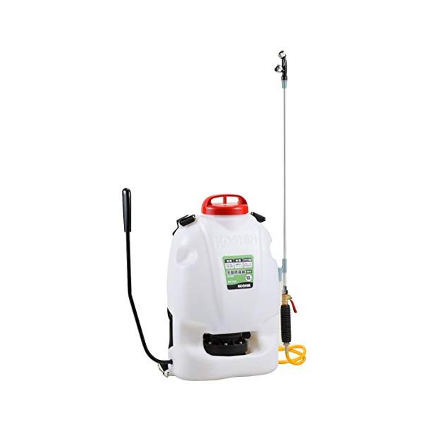 【D-090】背負い式 手動噴霧器 タンク 10L グランドマスター RW-10DX ボールコック 動噴ホース カバー付き 工進(KOSHIN) 背負い式 手動噴霧器 タンク 10L グランドマスター RW