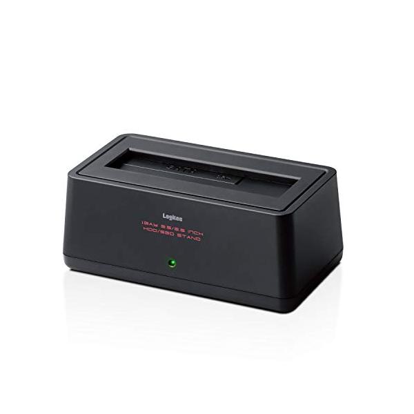 他サイト： ロジテック HDDスタンド USB3.2Gen1 HDD SSD対応 2.5/3.5インチ 最大16TBまで対応 テレビ使用可能 LGB-1BSの商品画像