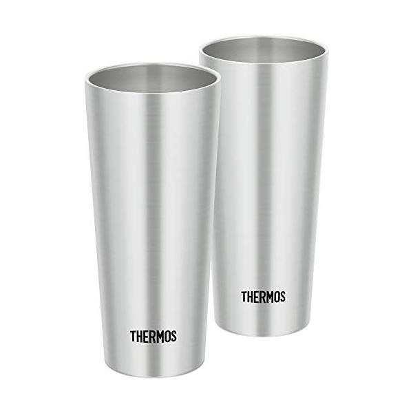 他サイト： サーモス 真空断熱タンブラー 400ml ステンレス 2個セット JDI-400P Sの商品画像