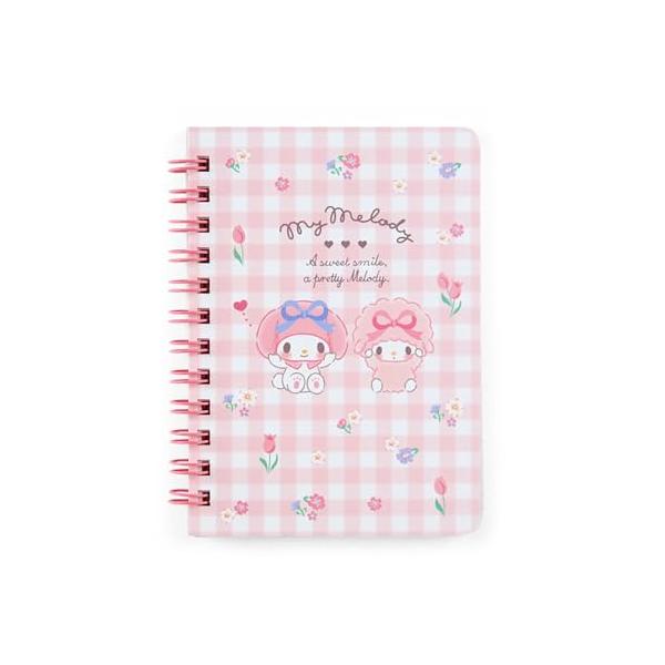 他サイト： サンリオ(SANRIO) B7リングノート マイメロディ マイメロちゃん my melody 12.8×10×1.5cm キャラクター 0915の商品画像