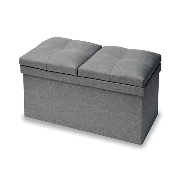 ワイド(テーブル付き)ライトグレー/奥行き 38cm × 幅 76cm x 高さ 44cm/JLS-76Z(LGY)・Color:ライトグレーStyle:ワイド(テーブル付き)・パッケージ個数:1・本体サイズ:幅76×奥行38×高さ44cm...