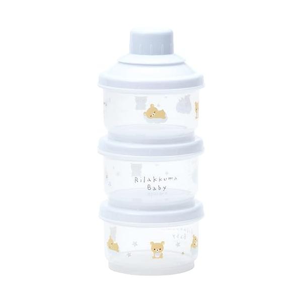 SKATER スケーター 保存容器 小分け 粉ミルク 容器 ミルクケース 100ml 3個 リラックマ ベビー CJN1M-A (プレゼント 幼稚園 子供 女の子 小学生 かわいい)