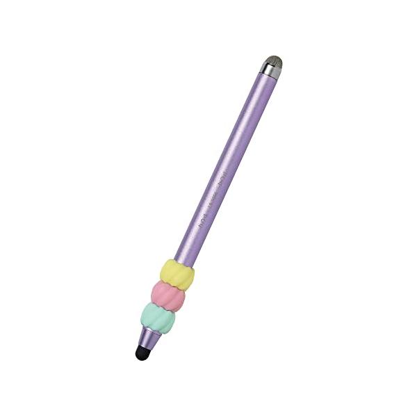 他サイト： ソニック(Sonic) タッチペン シフトプラス ニコトップタッチペン グリップ付 キャンディ バイオレット LS-5866-Vの商品画像