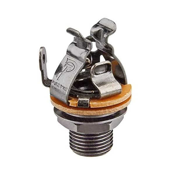 他サイト： PURE TONE オープンジャック インチサイズ モノラル ブラックニッケル PTT1BNの商品画像