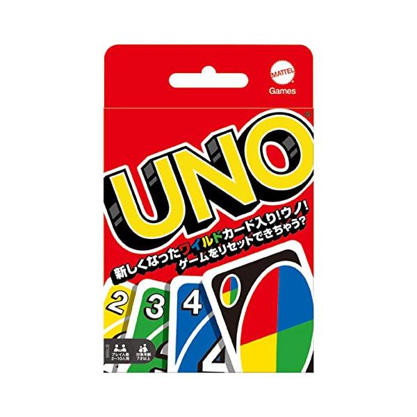 他サイト： マテル(MATTEL) インターナショナル *ウノ カードゲーム B7696の商品画像
