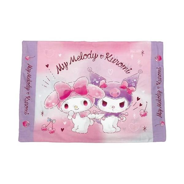 枕カバーサンリオ マイメロ クロミ/39×28cm/4621224・Color:サンリオ マイメロ クロミStyle:枕カバー・パッケージ個数:1・【リニューアル】お客様の声にお応えして枕カバーを綿100%生地にリニューアル。・【洗える枕カ...