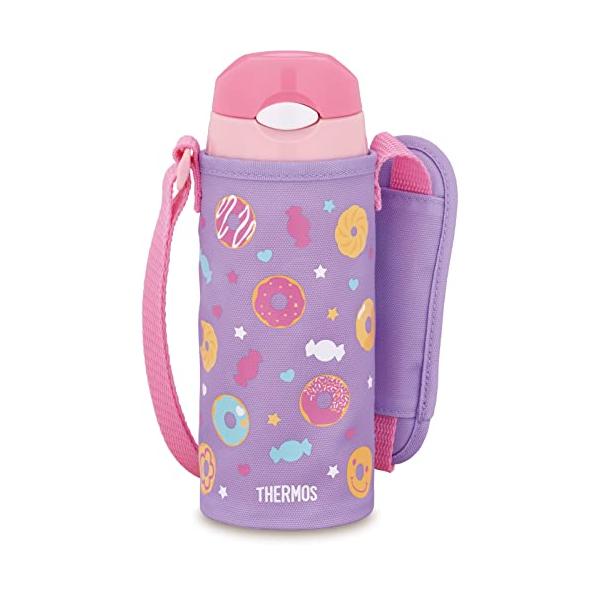 他サイト： サーモス 水筒 真空断熱ストローボトル 400ml パープルピンク 子供用 通園通学 保冷専用 FHL-403F PL-Pの商品画像