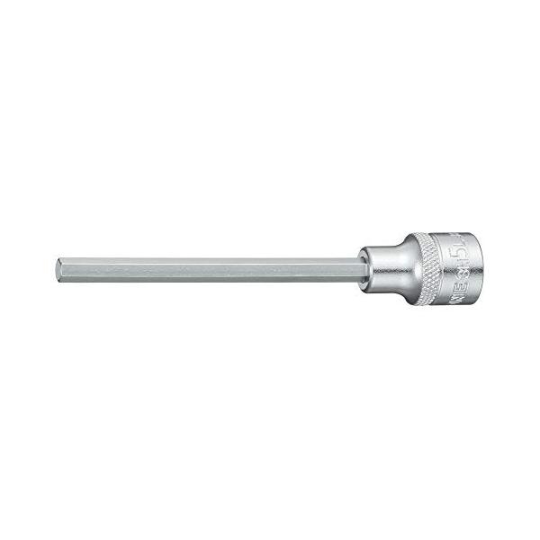 他サイト： トネ(TONE) ロングヘキサゴンソケット 3H-05L 差込角9.5mm(3/8) 二面幅5mmの商品画像