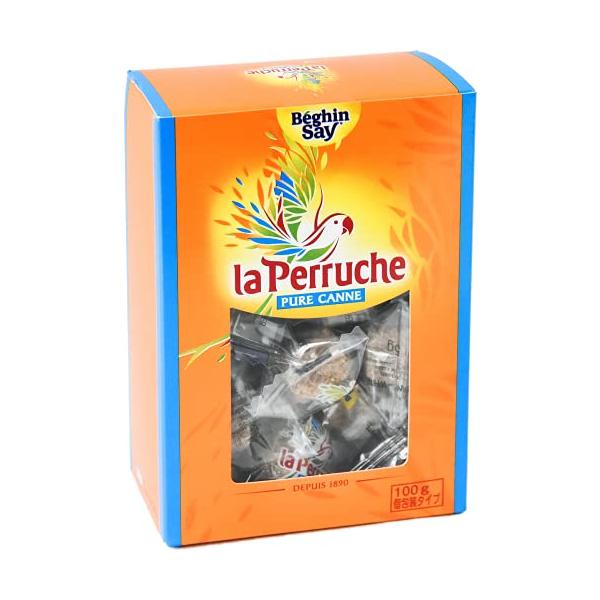 他サイト： ラ・ペルーシュ La Perruche（ラペルーシュ）ブラウンシュガーキューブ100G(個包装)の商品画像