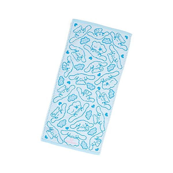 他サイト： サンリオ(SANRIO) シナモロール 抗菌防臭加工フェイスタオル 801127 シルバーの商品画像