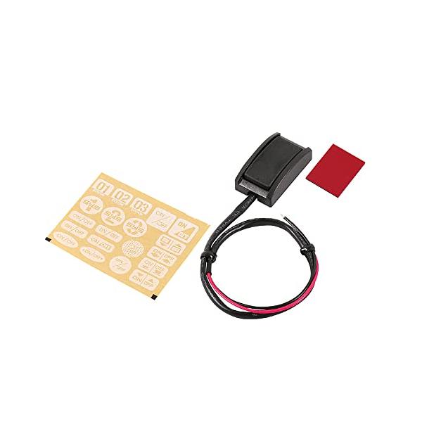 他サイト： エーモン(amon) 貼り付けプッシュスイッチ ON-OFF DC12V・200mA 3223の商品画像