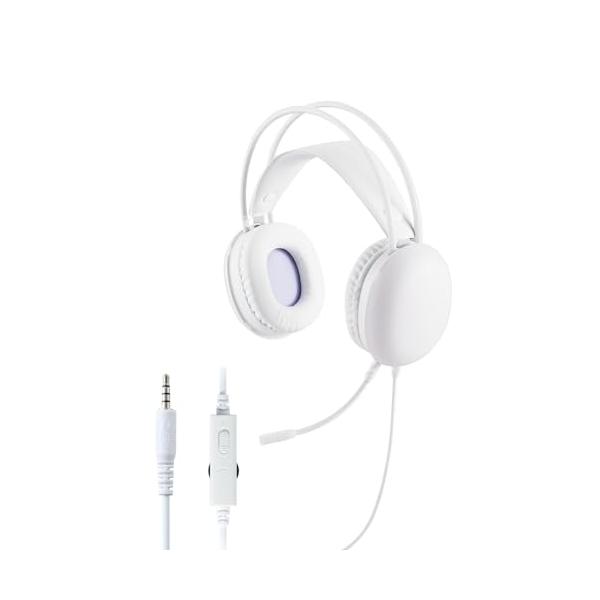 他サイト： エレコム ゲーミングヘッドセット 有線 3.5mm LED ライト PS5/PS4 switch対応 軽量 ノイズ軽減 ボリュームコントローラーの商品画像