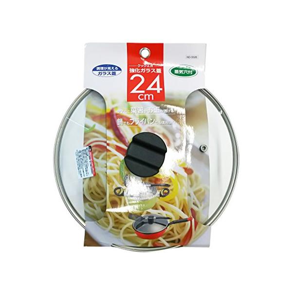 他サイト： ベストコ クックエポ 強化ガラス蓋 24cm ND-5526の商品画像