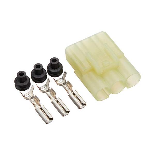 他サイト： キタコ(KITACO) コネクターセット HM防水/3極(メス)/1セット 汎用 0900-755-02023の商品画像