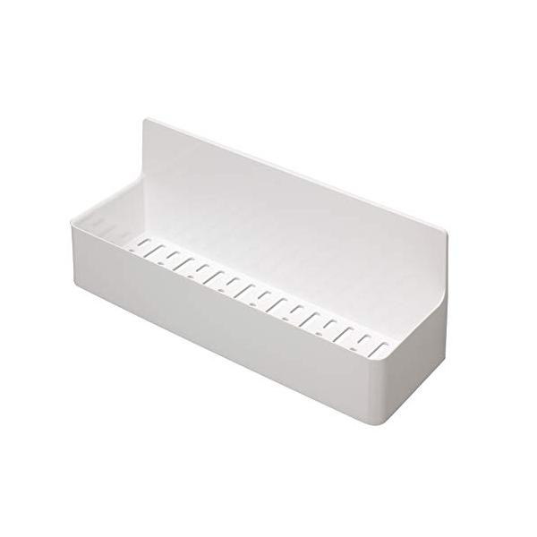他サイト： 東和産業 浴室用ラック ホワイト 約28.3×9.4×11.2cm 磁着SQ マグネット バスポケット ワイド 39208の商品画像