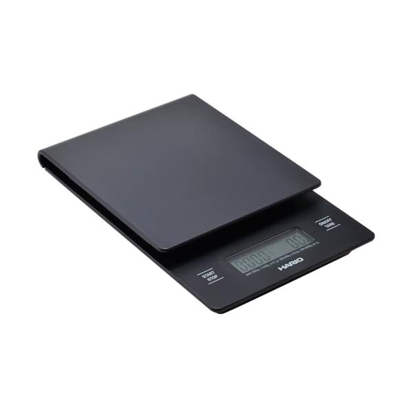 他サイト： HARIO(ハリオ) V60ドリップスケール ブラック コーヒースケール 計量 プレゼント ギフト 贈り物 VSTN-2000Bの商品画像