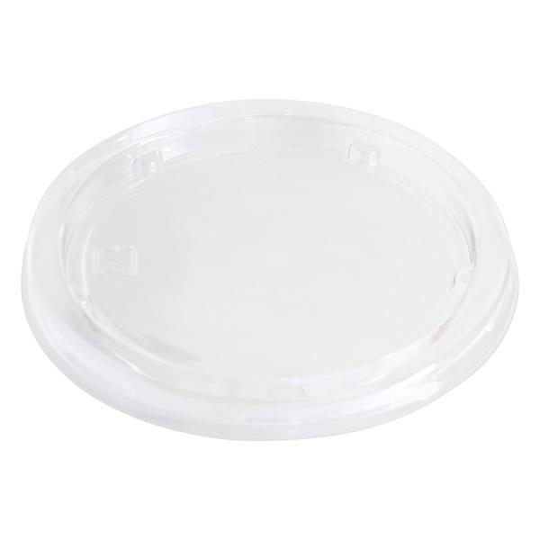 他サイト： リスパック(Risupack) 使い捨て 容器 テイクアウト ランチ 弁当 透明カップ クリア フタ 径8.6cm 50個入 バイオカップ 12の商品画像