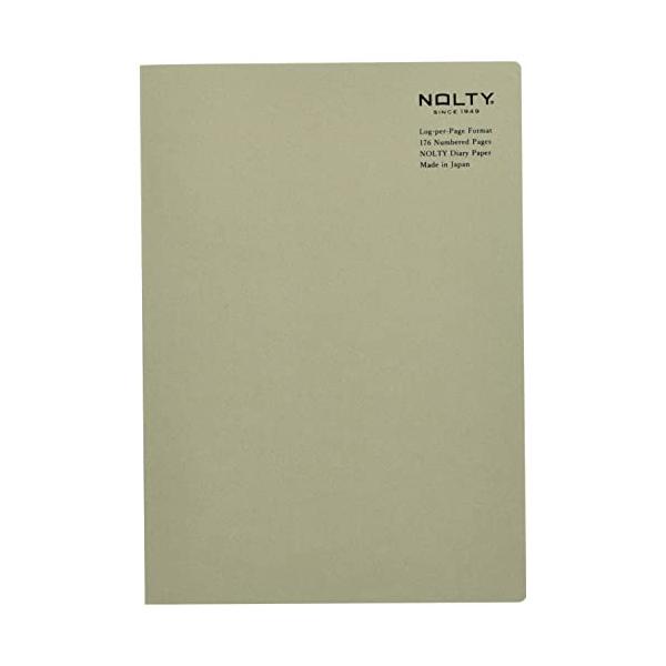 他サイト： 能率 NOLTY ノルティ ノート A5 ログタイプ 3.5m方眼 グレージュ NTBNT1206の商品画像