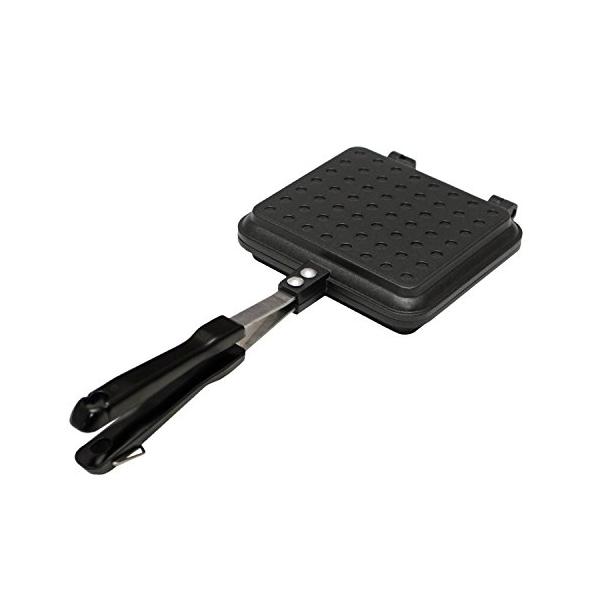 他サイト： 谷口金属 こびりつきにくく洗いやすい ホットサンド 15.2×35.5×3.6cm IH ガス火対応 外して使える PFOS PFOA フリーの商品画像