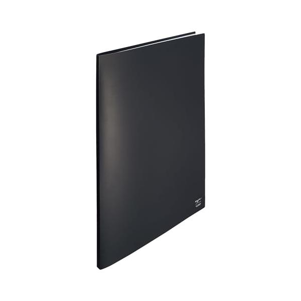 他サイト： リヒトラブ myfa 推し活 ポスターコレクションファイル B2 収納24枚 12ポケット 中台紙 保管用ケース付 ジェットブラック N3330の商品画像