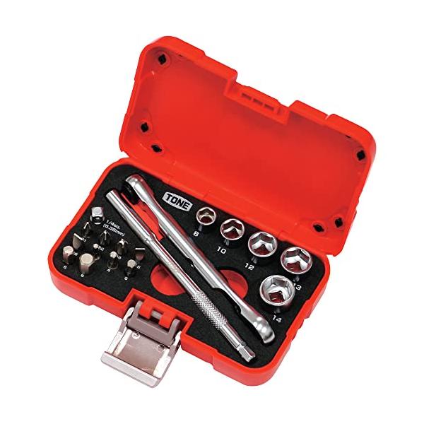 トネ(TONE) ソケットレンチビットセット MIX21620P ビット差込 &6.35mm