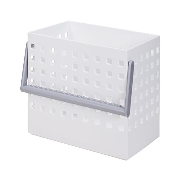 ランドリー・ホワイト バスケット(角型) Mag-On8036・・Color:ホワイトSize:バスケット(角型)Style:ランドリー・本体サイズ:約 W18.4×D13.6×H17cm・本体重量: 約470g・素材: ポリプロピレン、マ...