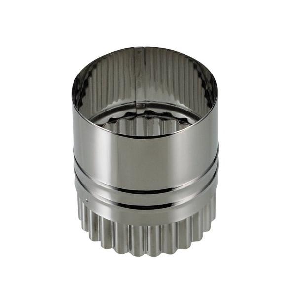 他サイト： パール金属 EEスイーツ ステンレス製 ウェーブラウンド両用 抜き型 5cm D-4893の商品画像