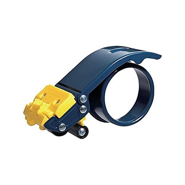 他サイト： TRUSCO(トラスコ) テープカッター スチールタイプ セーフティカバー付 最大テープ幅50mm TEX-266Aの商品画像